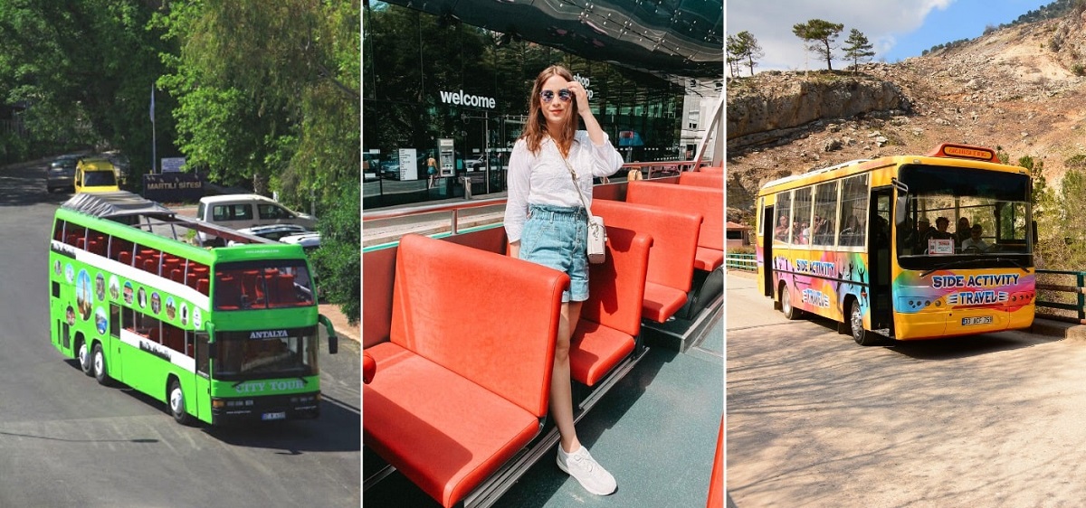 Cabrio Bus Safari Tour In Manavgat Stadtrundfahrten Besichtigungstour