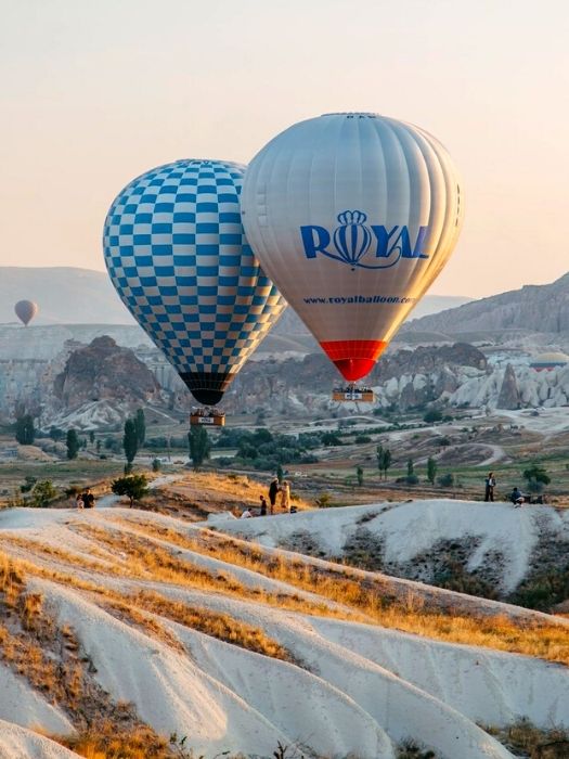 Heißluftballonfahrt in Pamukkale