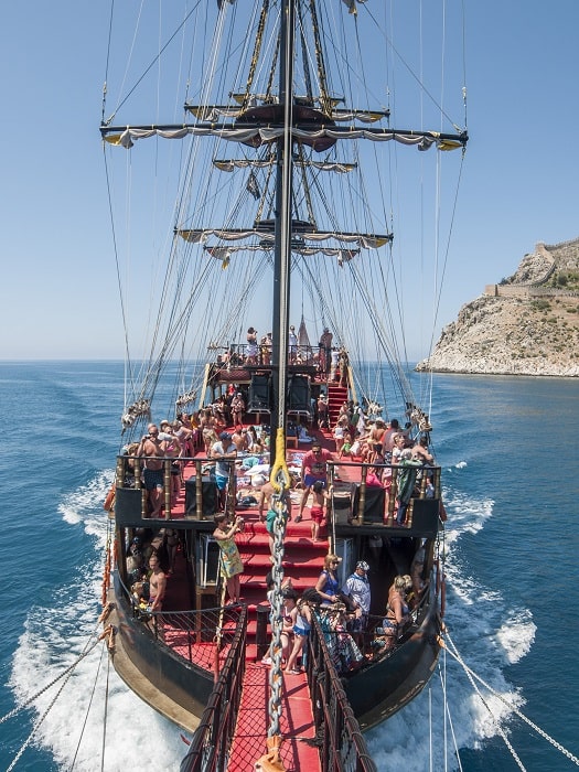 Big Kral Piratenbootfahrt von Side