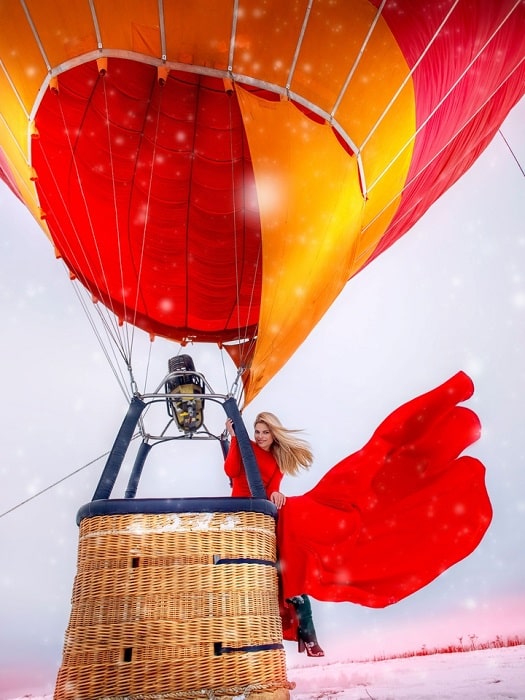 Privater Heißluftballonfahrt in Kappadokien