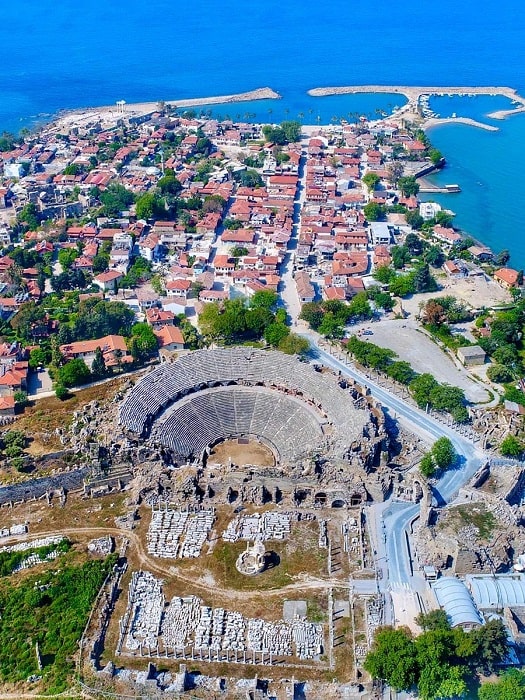 Ausflug zur Manavgat Aspendos Side von Antalya