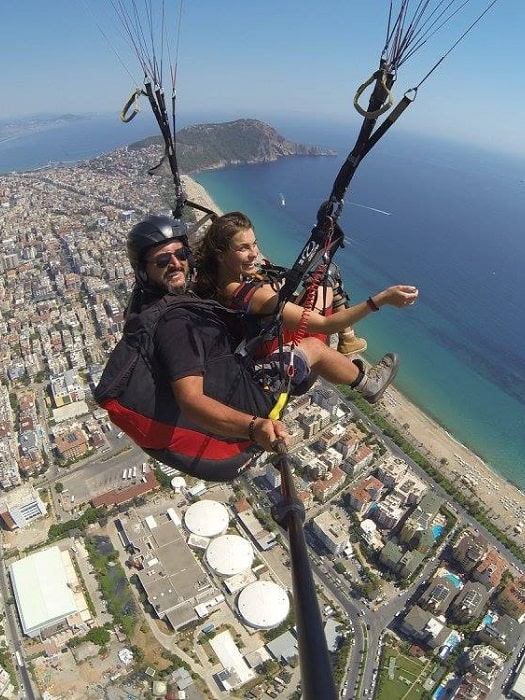 Paragleiten Gleitschirmfliegen in Antalya