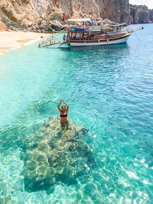 Tägliche Bootsfahrt nach Suluada Insel von Antalya