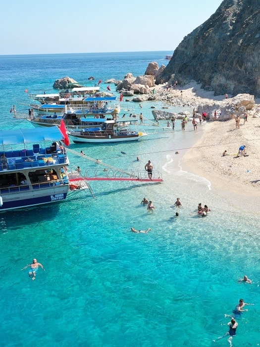 Tägliche Bootsfahrt nach Suluada Insel von Antalya
