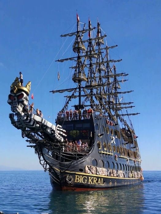 Ausflug Big Kral Piratenschiff in Antalya