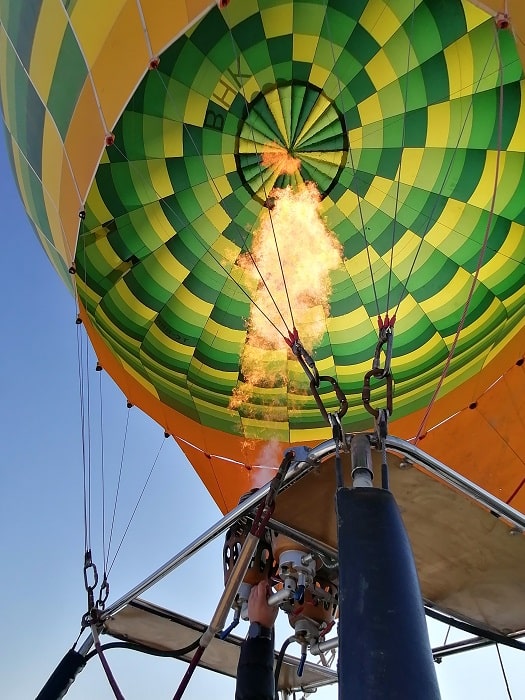 Heißluftballon von Alanya nach Pamukkale