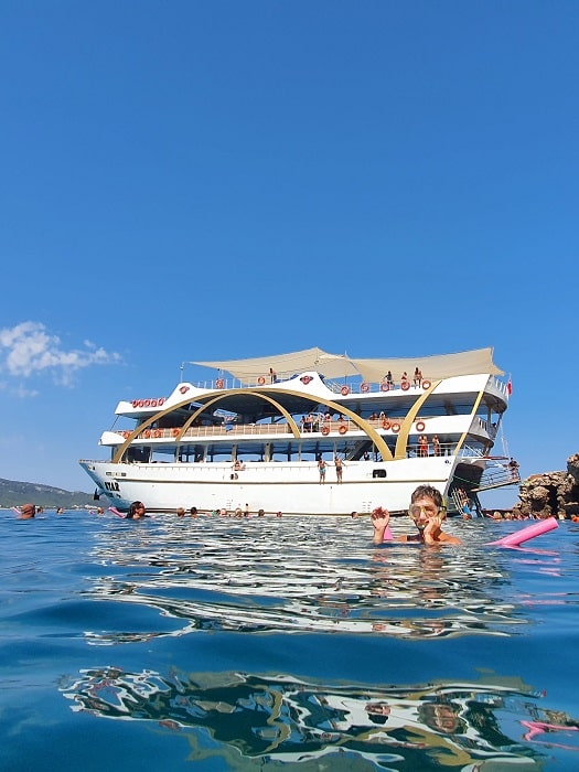 Tagestour Mega Star Bootsfahrt von Antalya