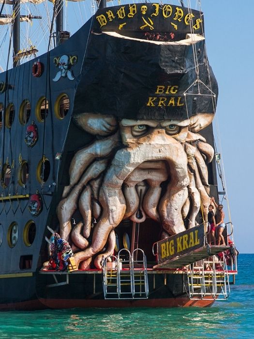 Big Kral Piratenschiff in Alanya