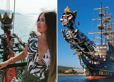 Big Kral Piratenschiff in Alanya