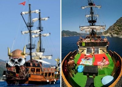 Piratenbootsfahrt in Marmaris