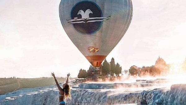 Heissluftballonfahrt in Pamukkale von Fethiye